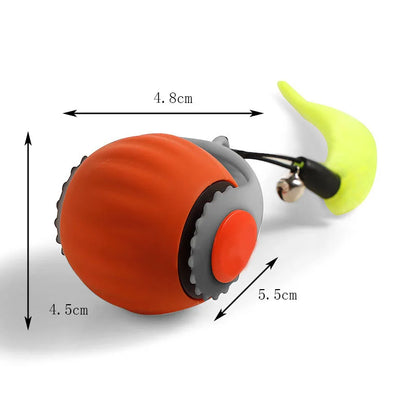 Interactive Smart Cat Ball - Automatic Rolling Cat Toy, Self-Exciting Bite-Resistant ABS Pet Toy