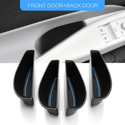 Car Door Handle Storage Tray Organizer for ID.4, Armrest Holder — 2pc (Front) or 4pc (Front & Rear)