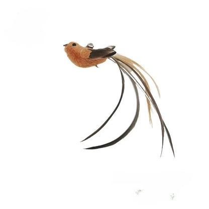 Interactive Feather Cat Toy – Feather Teaser for Cat Play & Exercise