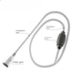 Aquarium Siphon Gravel Vacuum – Fish Tank Water Changer & Semi-Automatic Pump