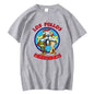 Funny Chicken Graphic T-Shirt Men Casual Short Sleeve Cotton Breathable Tee