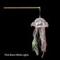 Jellyfish LED Lantern Night Light - Hanging Ocean Mermaid Bedroom & Party Decor for Kids
