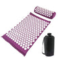 Acupressure Spike Mat & Pillow Set – 26 x 16 x 0.8 in (66 x 40 x 2 cm) Back & Neck Pain Relief Massage