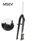 Rigid Mountain Bike Fork — Aluminum Alloy, V‑Brake & Disc Compatible, Fits 26/27.5/29‑inch Wheels