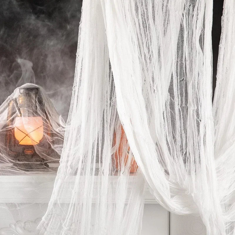 Halloween Gauze Cloth Decoration, 183 x 76cm, 4 Colors