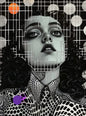 Grid Addiction Canvas Wall Art Surreal Art Beautiful Unique Painting Print Abstract Modern Surrealism Wall Decoration Canvas Art