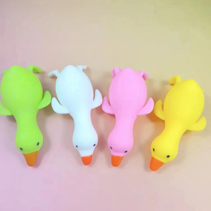 Glitter Crystal Swan Slow-Rising Squishy Toy