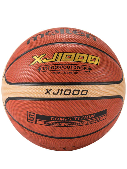 Official PU Basketball — Indoor/Outdoor Training, Sizes 5/6/7