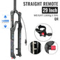 Air Suspension MTB Fork Rebound and Lockout Adjustment 26 / 27.5 / 29-Inch Straight or Tapered, 120mm (4.7in) & 140mm (5.5in) Travel
