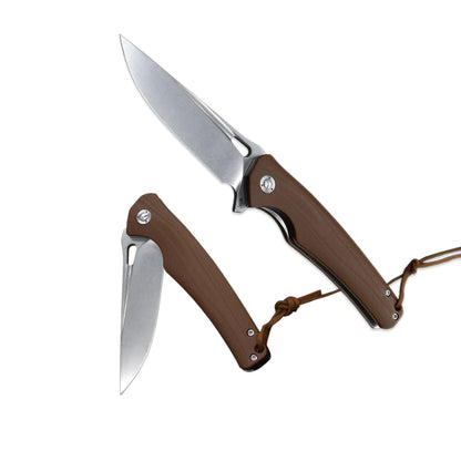 M390 Steel G10 Handle Tool Camping Outdoor Household Knife