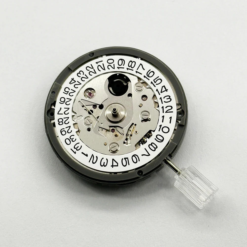 Automatic Self-Winding 24-Jewel Watch Movement with Date at 3:00 — High Accuracy Replacement for Mod Watches