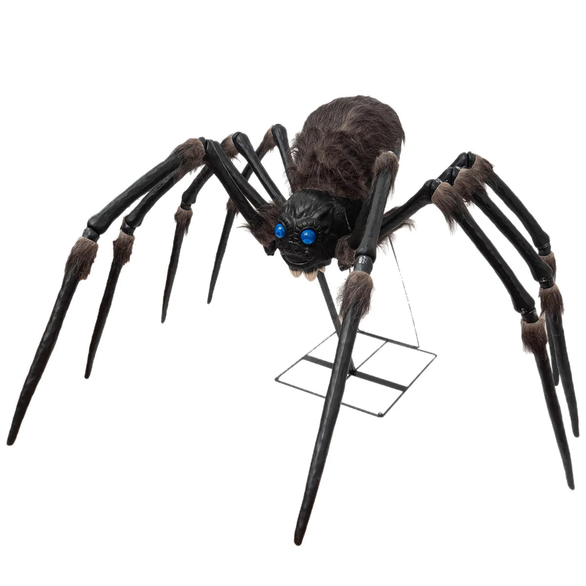6.1 ft Animated Halloween Spider, Light-Up and Motion Activated