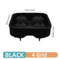 Silicone Ice Ball Maker Tray – 4/6/8-Grid Ice Mold for Cocktails, Chocolate & Jelly – Food-Grade Dishwasher-Safe