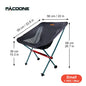 Portable Folding Camping Chair – Oxford Cloth Ultralight Seat for Fishing, Beach, Picnic & Hiking | Heavy-Duty Up to 440 lb