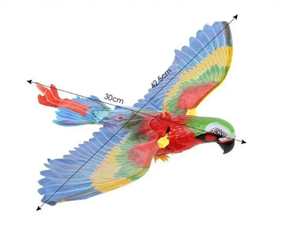 Interactive Flying Bird Cat Toy: Electric Hanging Eagle Teaser with Scratch Rope