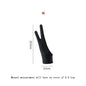 Two-Finger Drawing Glove for Tablets — Left & Right Hand Anti-Fouling Touchscreen Glove