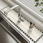 Sink Faucet Mat Kitchen Mat Drainage Mat Absorbent Table Mat Diatom Mud Bathroom Non-Slip Mat Waterproof Countertop Protection
