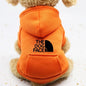 Autumn Winter Cowboy Pocket Two-Leg Pet Sweater Windproof Sports Jacket for Dogs & Cats
