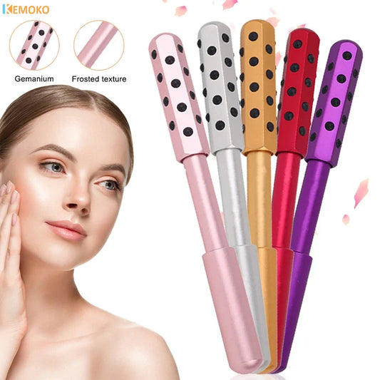 24 Germanium Face Massage Roller Stick for Skin Care & Beauty
