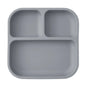 BPA-Free Silicone Suction Divided Baby Plate, Leakproof Toddler Meal Tray, Easy-Clean Kids Dinnerware
