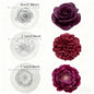 1 Reusable Rose S1-Pack Rose Silicone Mold for Soap, Candle, Clay & Plaster Crafts, Layered Petal Realistic Center, Flexible Reusable DIY Mold