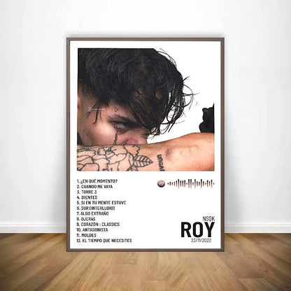 Rapper Nsqk Poster Sticky Wall Art Printing Waterproof Home Living Bed Room Bar Aesthetic Decor