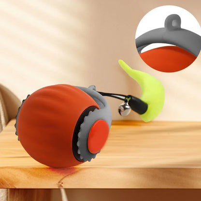 Interactive Automatic Cat Toy Ball — Self-Activating Bite-Resistant Pet Toy