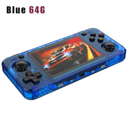 Retro Handheld Gaming Console - Open-Source Linux, 3.5-inch (8.9 cm) IPS Screen, 64GB, 15,000+ Classic Games, Portable
