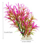 Artificial Aquarium Plants — Plastic Underwater Decorations for Fish Tanks, Realistic Aquarium Decor