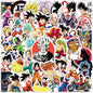 50/100/200Pcs Anime Dragon Ball Stickers for Kids Graffiti Skateboard Laptop Water Bottle Motorcycle Cartoon Sticker Toy Decals