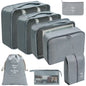 7/8/9/10-Pcs Travel Organizer Packing Cubes Set – Portable Luggage Storage Bags for Clothes, Shoes & Accessories