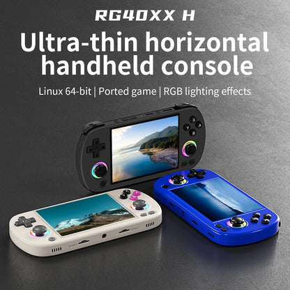 4.0-Inch IPS Retro Handheld Game Console — Linux 64‑Bit, 64GB Storage, 3200mAh Battery, 5000+ Games