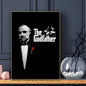 Movie The Godfather Poster HD Art Sticky Wall Waterproof Home Living Room Bar Decoration