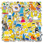 50/100PCS Cartoon Sticker Luggage Skateboard Laptop Waterproof Decorative Graffiti Sticker