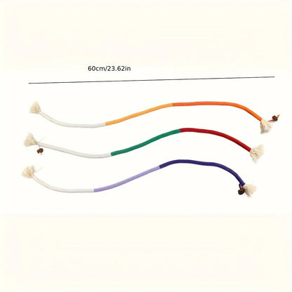 Cat Sisal Rope Chew Toy – Durable Teeth Grinding & Interactive Teasing Play, 1-Pack