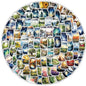 10/30/50/100pcs Cute INS Style Bottle World Cartoon Stickers Decals Laptop Scrapbook Phone Planner Aesthetic Sticker Kids Toys