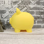 Cute Cartoon Pig Piggy Bank - Kids Coin Bank Money Saving Box (3.5 in / 9 cm)