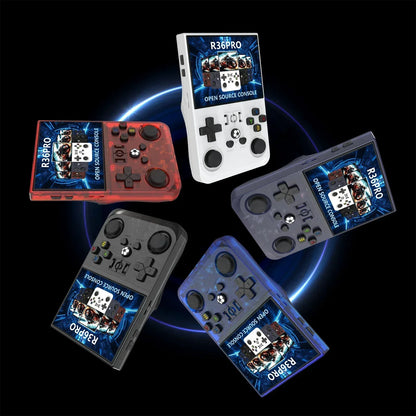 Retro Handheld Game Console 3.5-inch IPS Portable Pocket Video Player Dual Joysticks Open Linux 64GB/128GB