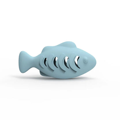 Octopus Cat Chew Toy - Interactive Silicone Treat Puzzle Feeder & Dental Teether for Cats (1-Pack)