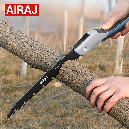 Folding Hand Saw for Woodworking & Camping — Multifunction Pruning and Garden Saw, Foldable Hacksaw