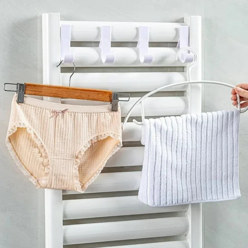 Bathroom Heated Radiator Towel Hooks — Rail Hangers & Clips for Towels, Scarves & Clothes