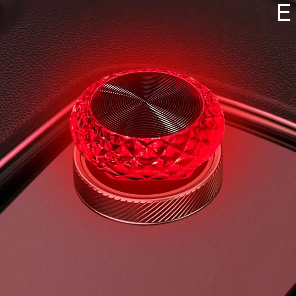 Portable USB LED Ambient Light for Car - Mini Plug and Play Interior Decorative Lamp