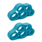 5-Finger Silicone Finger Strengthener Ring – Hand Grip & Finger Exerciser for Rehab, Guitar Practice, Stress Relief