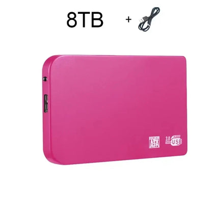 High-speed SSD 256TB USB 3.0 Enclosure Mobile Hard Drive Cases for SSD External Storage HDD Box With USB Cable ABS Tools