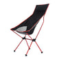 Ultralight Portable Folding Camping Chair – Extended-Length Oxford Fabric Beach & Outdoor Chair