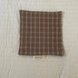 Korean Cotton Coaster Key Storage Jewellery Mat Double-sided Thickened Fabric Sweet Drawstring Portable Accessories  Cafe