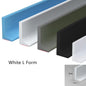 Silicone Shower Dam Water Stopper 50–300 cm (19.7–118.1 in) Bathroom Flood Barrier Dry and Wet Separation Strip