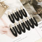10-Pack No-Bend Seamless Hair Clips Side Bangs Barrettes for Makeup & Face Washing Women’s Styling Hairpins