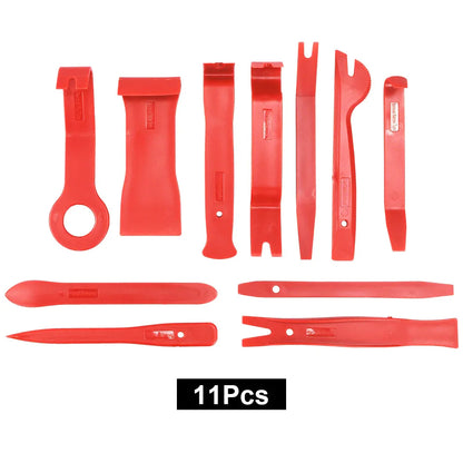 Car Interior Trim Removal Tool Kit — Non-Scratch Pry Tools for Door Clips, Fasteners, Dashboards & Audio Panels