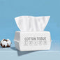 100-Pack Disposable Cotton Face Towels (15 x 20 cm / 5.9 x 7.9 in) Pearl Cotton Travel Makeup Remover & Facial Cleansing Wipes
